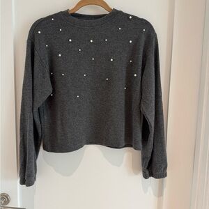 Zara Charcoal Knit Sweater